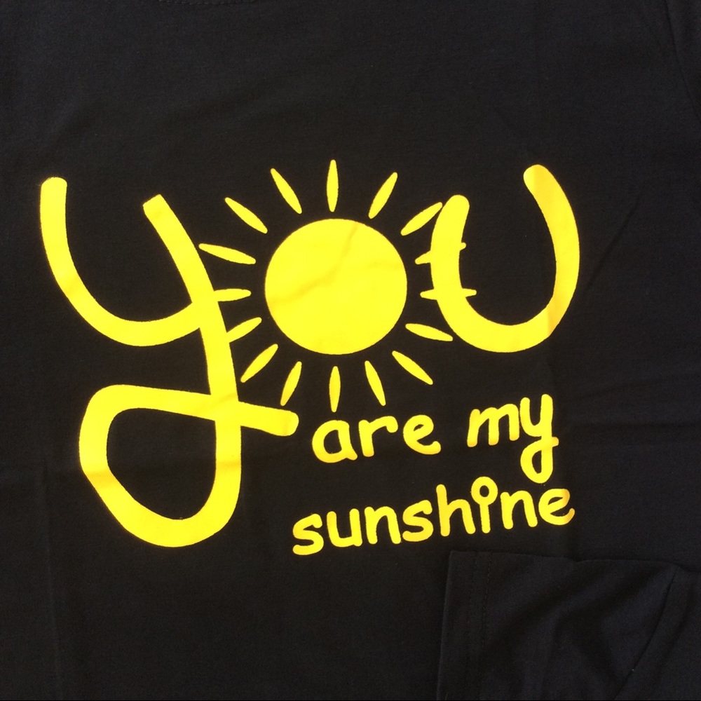 Mommy & Me YOU ARE MY SUNSHINE Tshirt MOM’S TSHIRT - Picture 2 of 2
